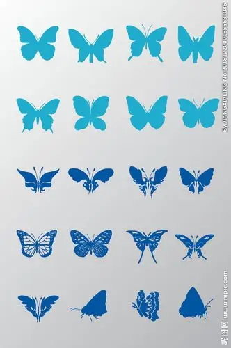 蝴蝶矢量素材图片