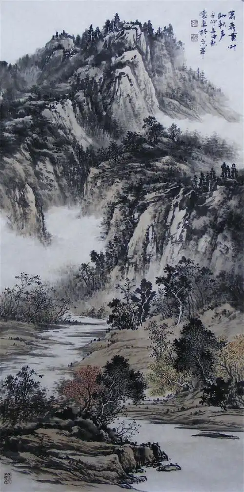 【国画】张怀勇山水画作品精选集(12)