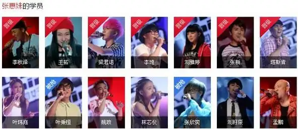 好声音哈林组考核结束 中国好声音36强名单出炉