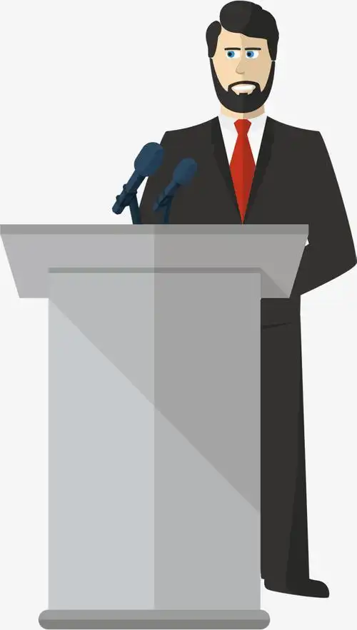 话筒_主持人png元素素材-90设计