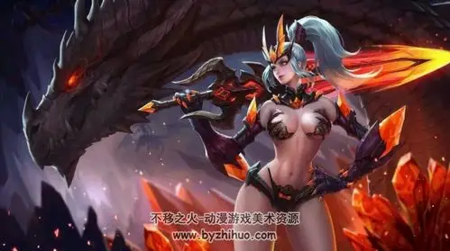 王者荣耀最全去衣原画插画集包含高清gif2000p178g持续更新