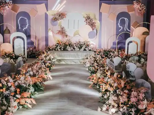 婚礼策划场地布置|婚庆布置 现场效果图图片大全【最新版】-丫空间