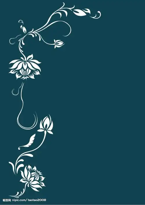 板报花边图案大全雪花