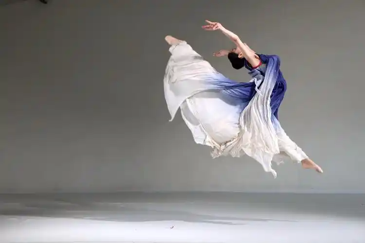 青春舞者 蓝白衣单人舞——素材版