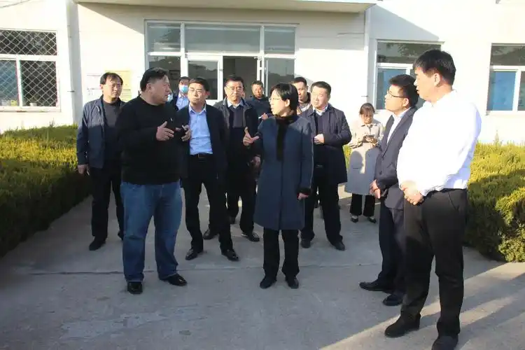 祁学兰一行听取了董事长司家勇,副总王兴刚关于原料采购,dna检测保证