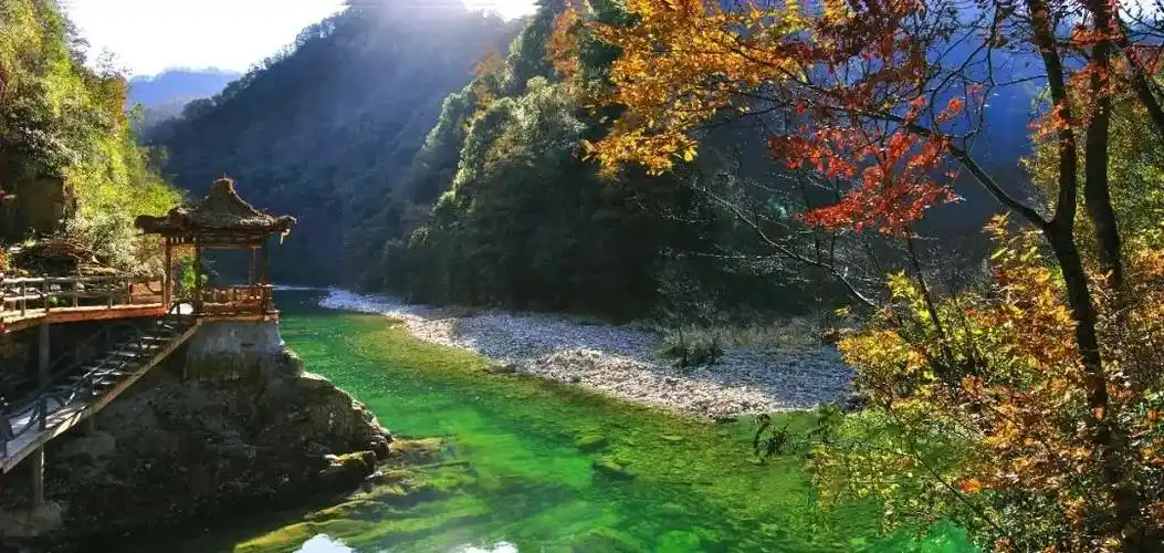 导游甘肃丨陇上小江南康县阳坝梅园沟景区
