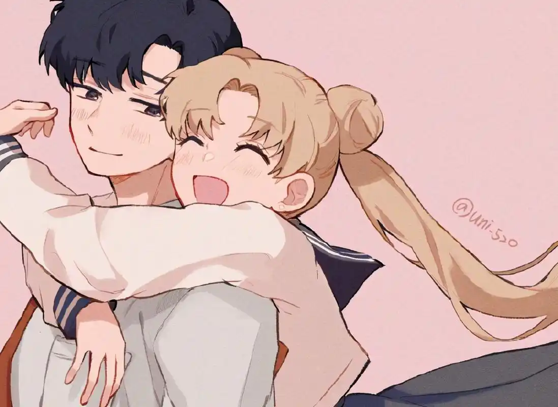 原创画师分享动漫中的那些超甜情侣看他们秀恩爱比自己都甜蜜