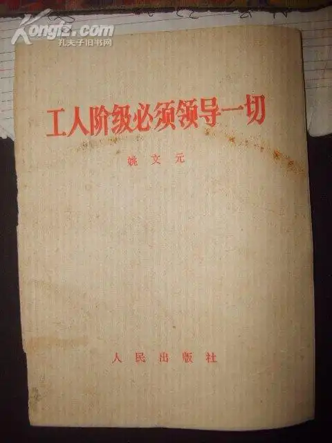 工人阶级必须 领导 一切