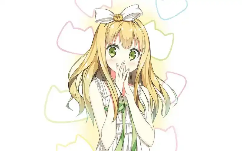 动漫里可爱的小萝莉美女图片桌面壁纸