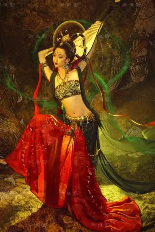 敦煌舞腰链女波西米亚少数少数民族民族风金属腰链腰带其它首饰