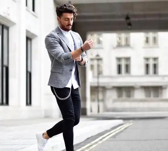 商务休闲风格到底是什么样的(20岁男孩商务休闲穿衣搭配)图6