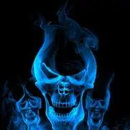 恐怖暗黑系骷髅头像