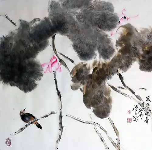 著名画家李泽玉写意花鸟画作品收藏与鉴赏