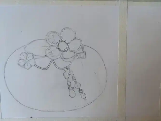 彩铅-古风头饰(上) - 简书