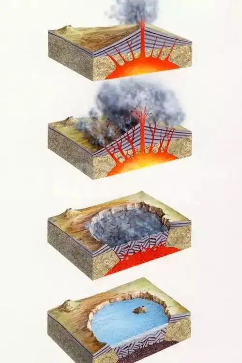 温暖我的心,什么是火山湖?