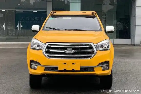 庆铃五十铃达咖taga2022款超豪华版两驱双排纯电动厢式皮卡