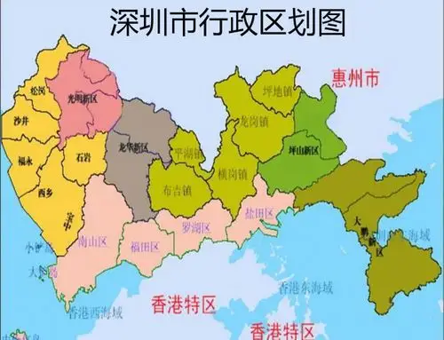 深圳行政区划详细介绍 你问我答网 - 你问我答网 国内优秀的知识问答