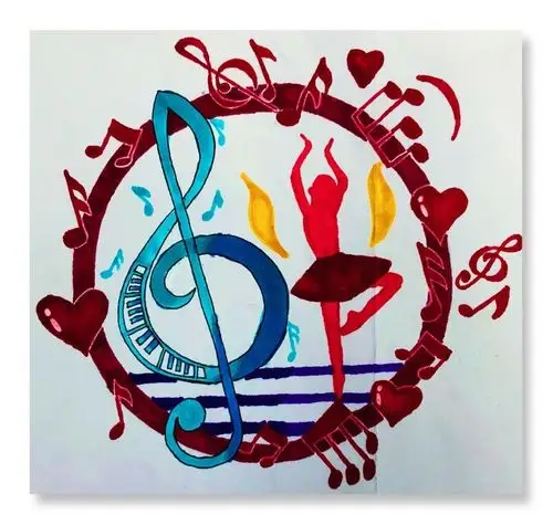 校园嘉年华系列活动—乌海二中2018年"校园之声"艺术节标志设计大赛