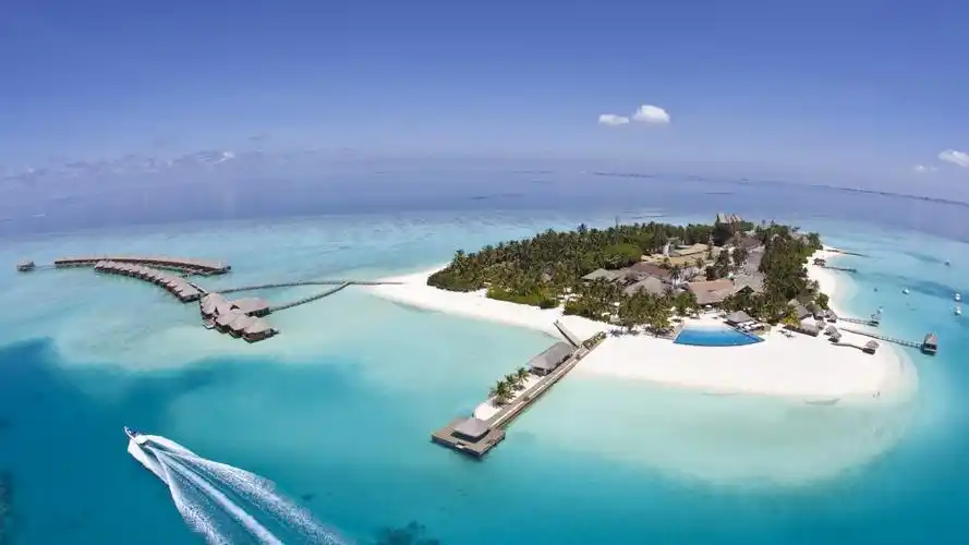 唯美意境,大海,岛屿,唯美,蓝色,树木,电脑壁纸,壁纸最美岛屿风景