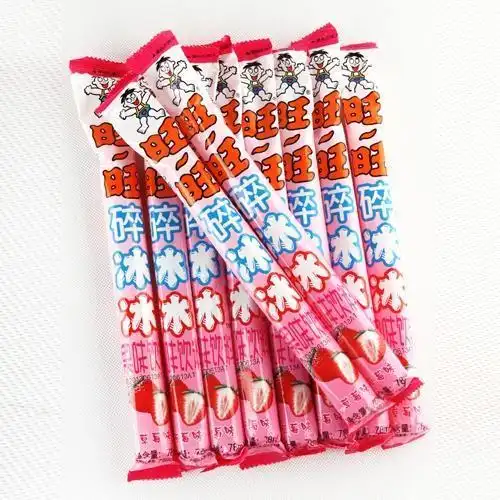 旺旺碎冰冰(草莓味)(袋装78ml*10)