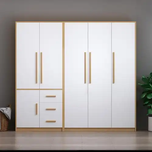 2021年网红安装新款出租房北欧衣柜大衣16米现代衣柜