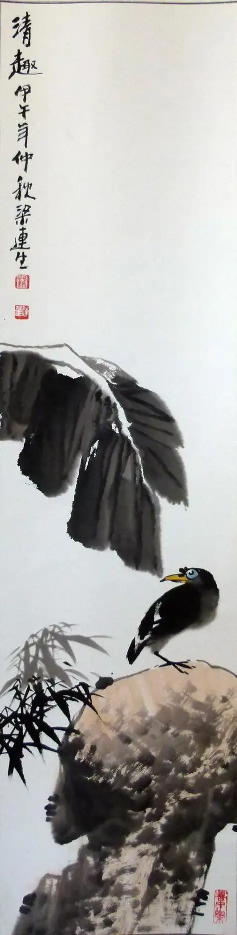 芭蕉叶国画 芭蕉叶国画写意