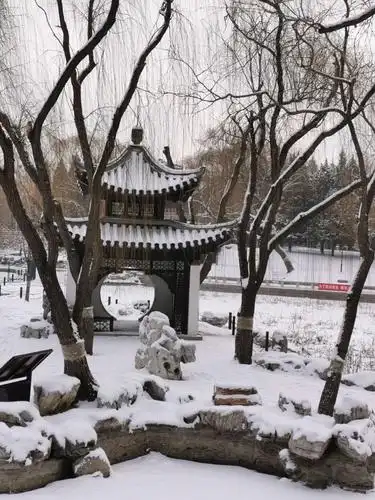 陶然亭雪景