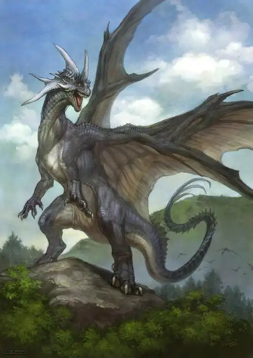 戟龙亚历山大插画图片壁纸