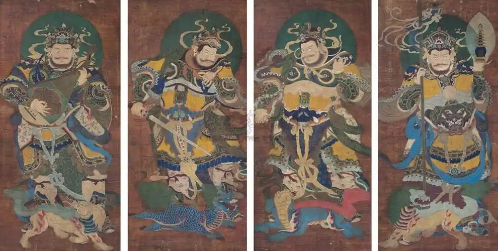 3236 明洪武十七年 四大天王