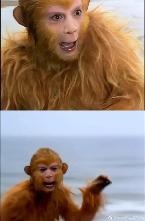 《西游记》孙悟空快乐踏海,贴心为我们传授海边拍照打卡指南#暑期