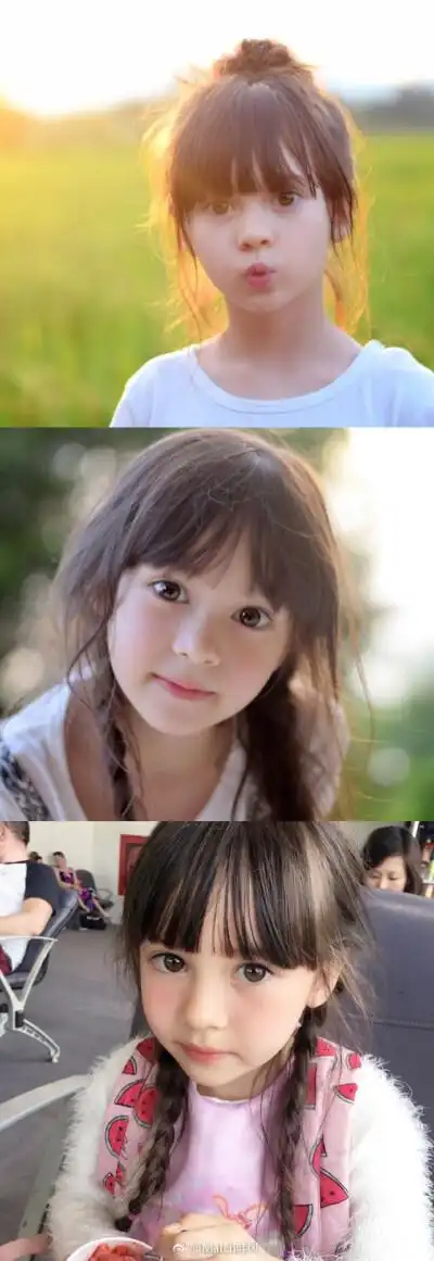 泰国混血小童星diora