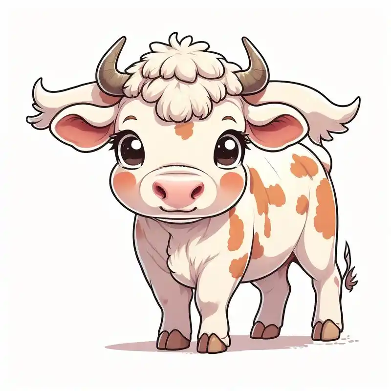 96卡通牛头像大放送95