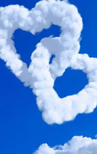 心心相印640x960苹果手机iphone4s心型壁纸