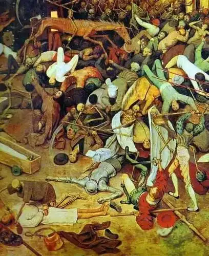 死神处决活人的时候,他做了最后的祈祷.