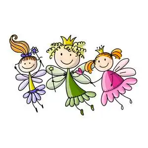 可爱的小精灵,为您设计素描照片