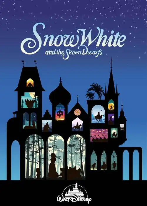 迪士尼动画电影海报