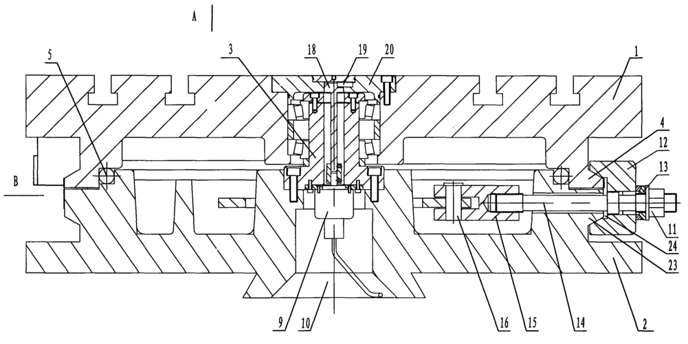 cn201399682y_手动回转工作台有效