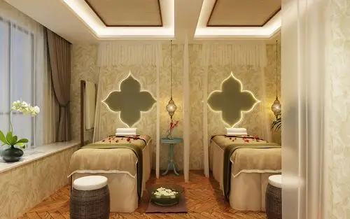 美容院背景墙设计效果图 美容院背景墙装修效果图