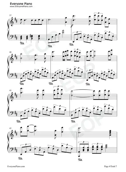 追寻钢琴谱-孙楠4