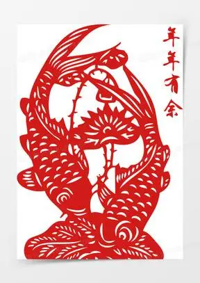 剪纸窗花图片素材