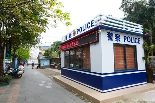 万宁市区新增7个治安岗亭 市民更有安全感