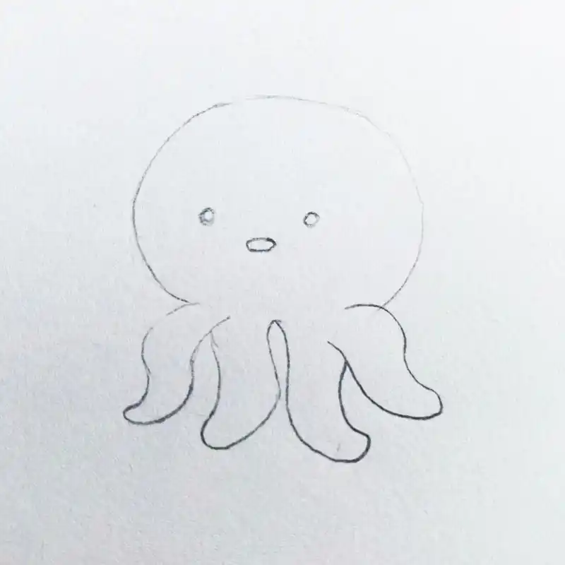 简单到爆炸的项章鱼画法(附教程) 这个简笔画看一遍0基础都会了91