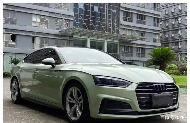cppf奥迪a5改色卡其灰