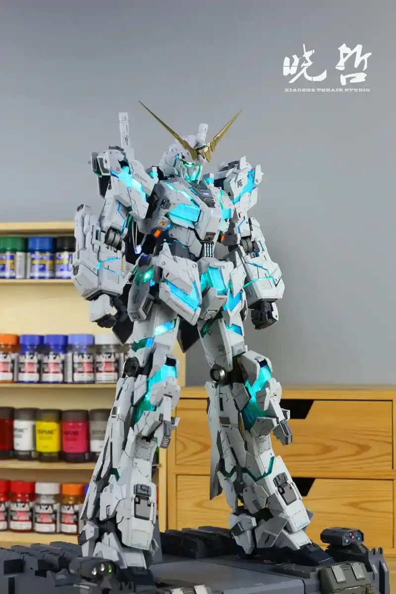 pg独角兽最终决战 改造代工#模型制作 #高达 #手工 #高 - 抖音