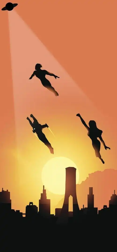 谁有左双挖孔屏壁纸呀 谢谢?