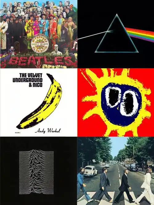 设计感超棒的经典音乐专辑封面78