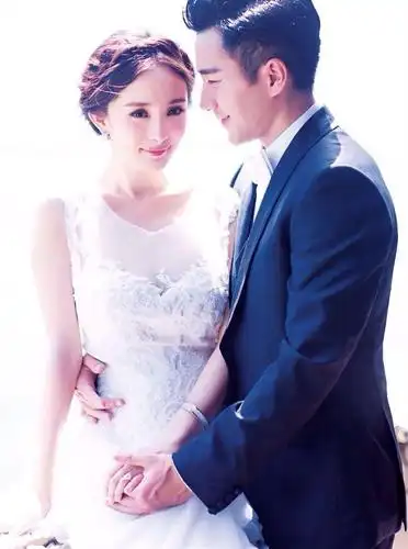 杨幂婚纱照