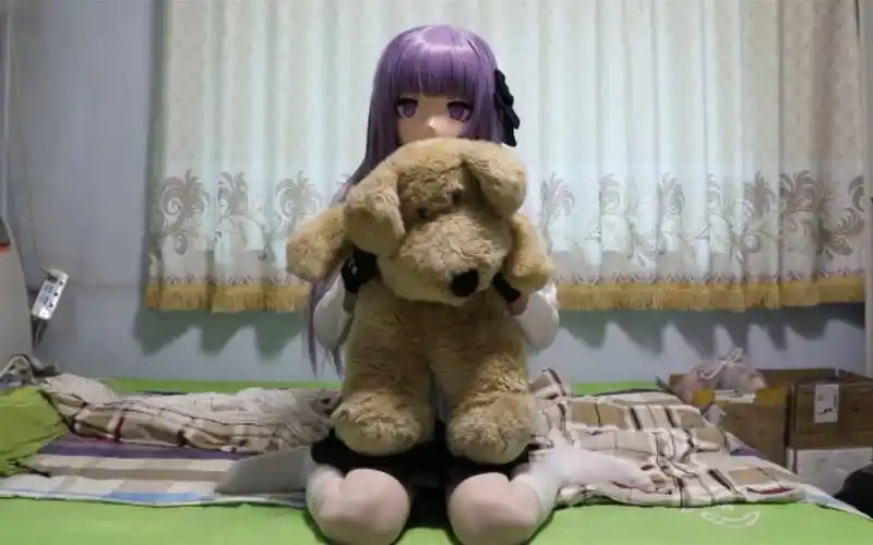 【kigurumi】雾切和玩具熊_哔哩哔哩_bilibili