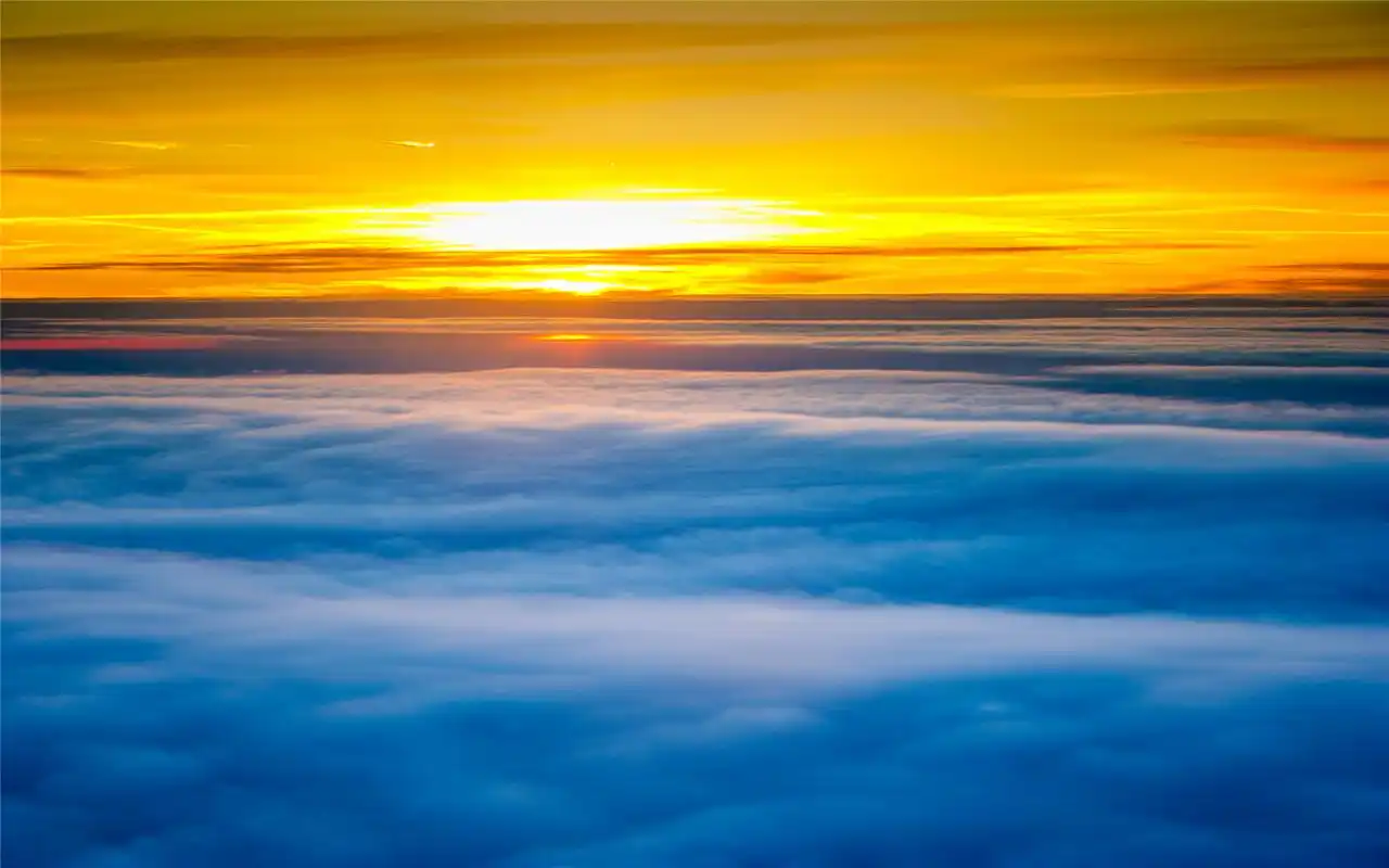 精选清新大自然好看的唯美意境蓝色风景高清图片电脑桌面壁纸第一辑