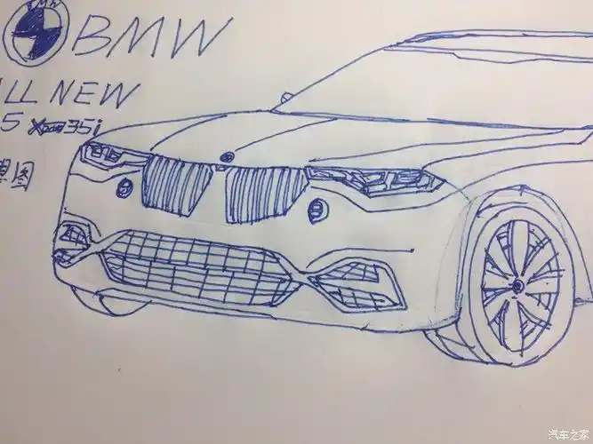 【图】我画了一个新款x5的假想图,不喜勿喷_宝马x5(进口)论坛_汽车之